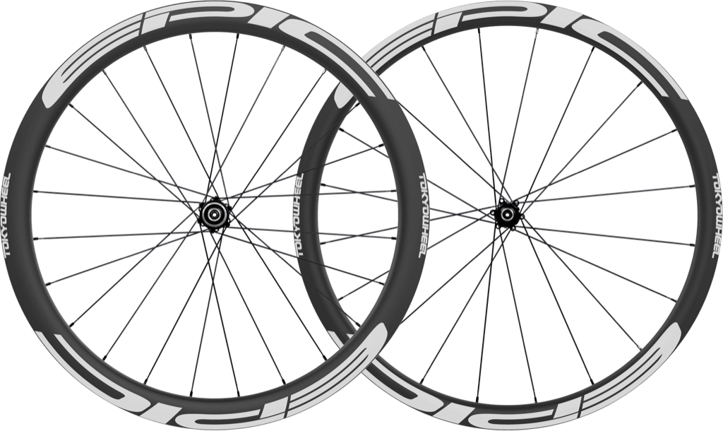 TOKYOWHEEL Road Bike Wheel Set Epic 3.4 Disc 12x100mm 12x142mm Center Lock Carbon Bike Wheels 700c Epic 3.4 Disc 1540g Tokyowheel Vapor 3 Disc Hubs