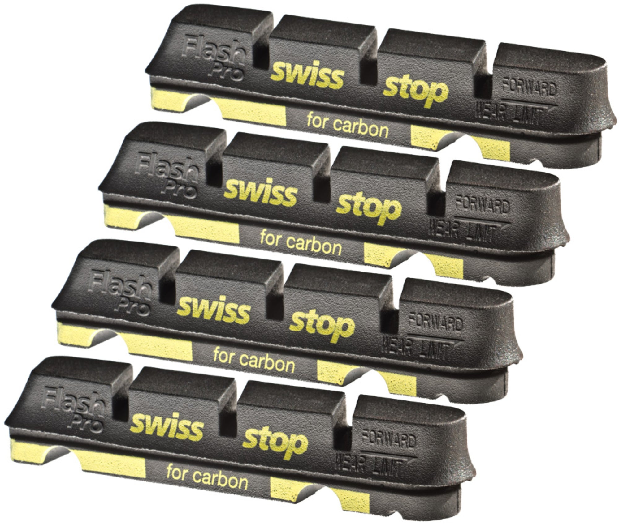 SwissStop Black Prince - Carbon Brake Pads  (2 Pairs)